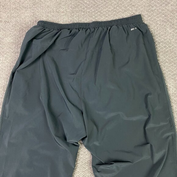 Nike Running Pants Men's 2XL Gray Woven Stretch Ankle Zip Gym Track 640111 060 - Picture 5 of 16